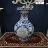 Beautiful Blue Pottery Flower Vase FV-10