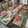 Sindhi Hand Embroidery Runner and Place Mat Set TRS-15