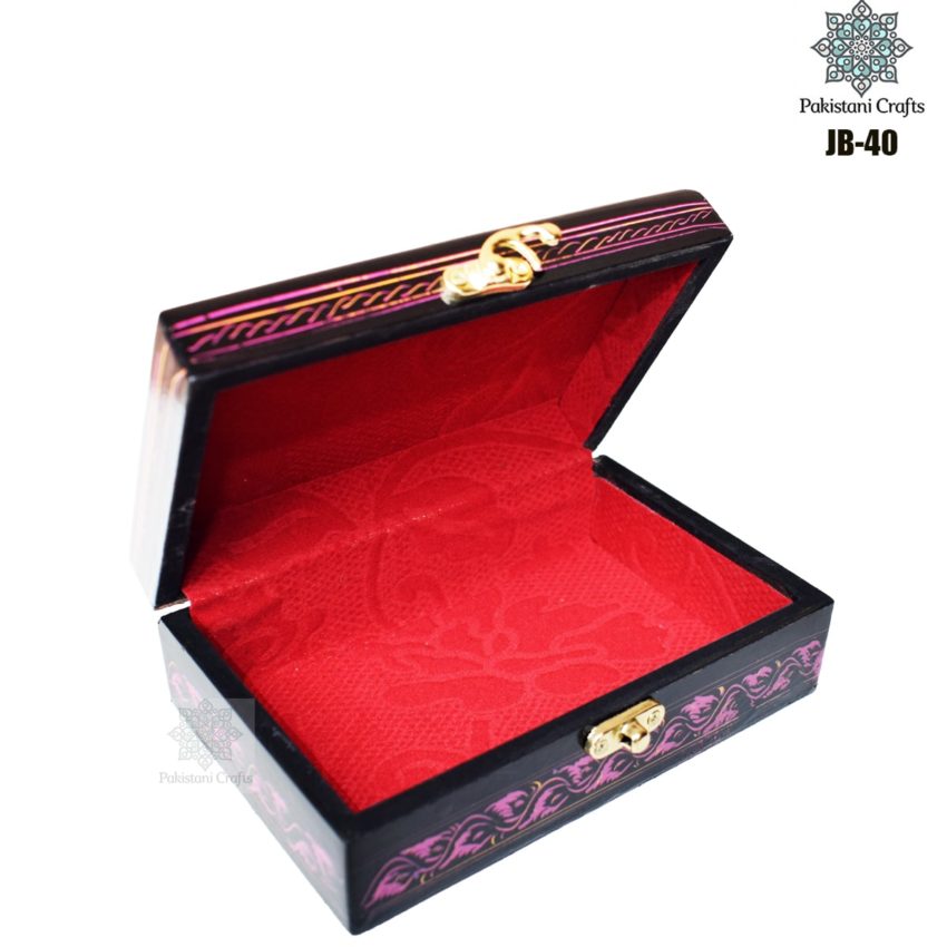 Handcrafted Jewelry Box Rectangular JB-40