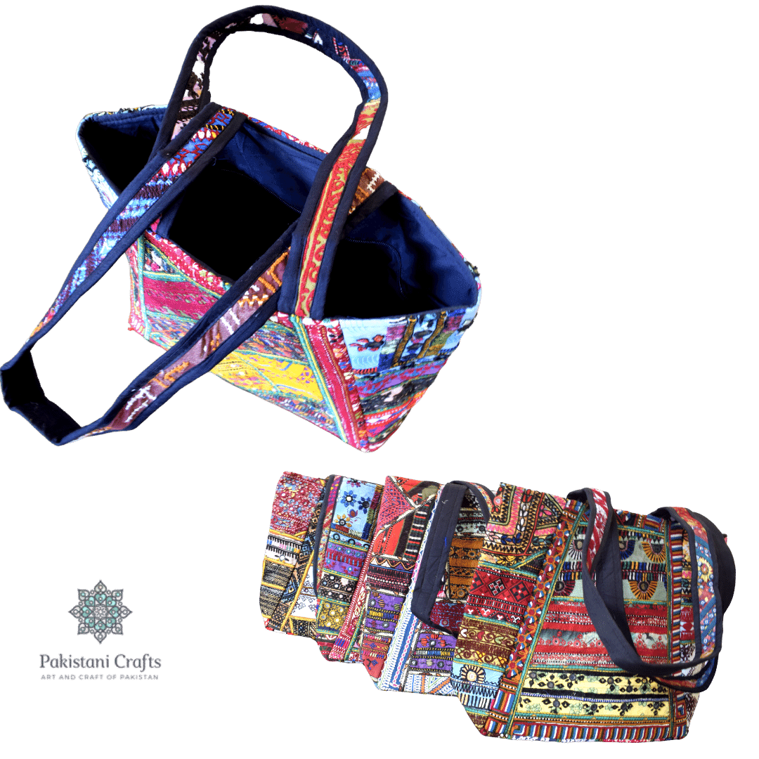 Lady Hand Bag in Sindhi Style