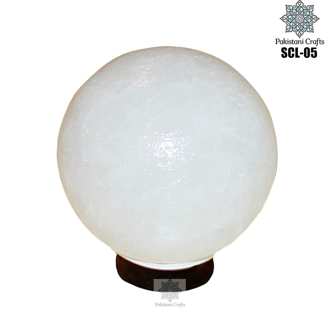 Himalayan Salt Crafted Sphere Lamp SCL-05