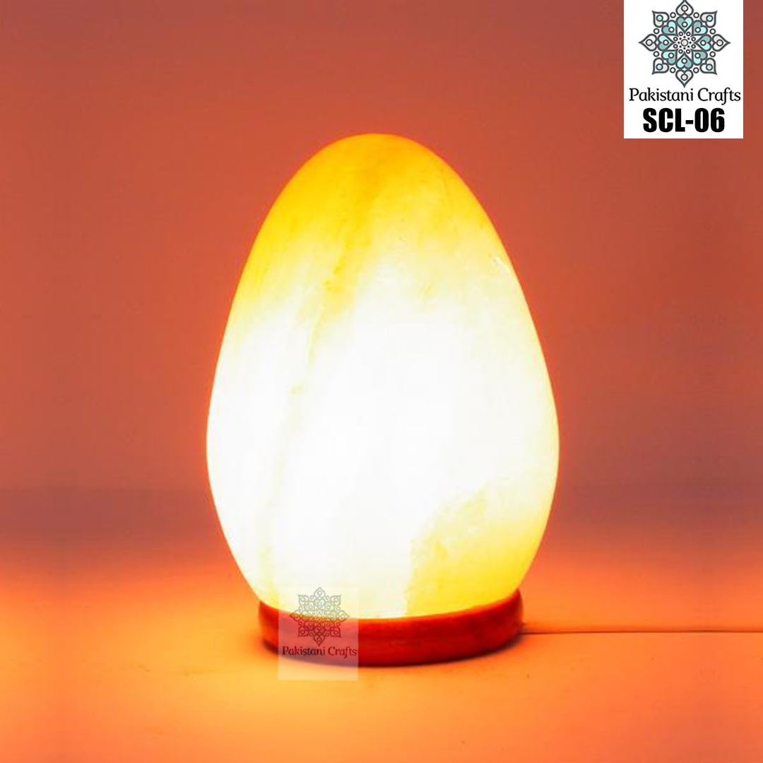 Himalayan Salt Crafted Cone Lamp SCL-06